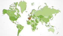 Distribuci� de vots per zones del M�n, del 14/4/2007 al 21/4/2007